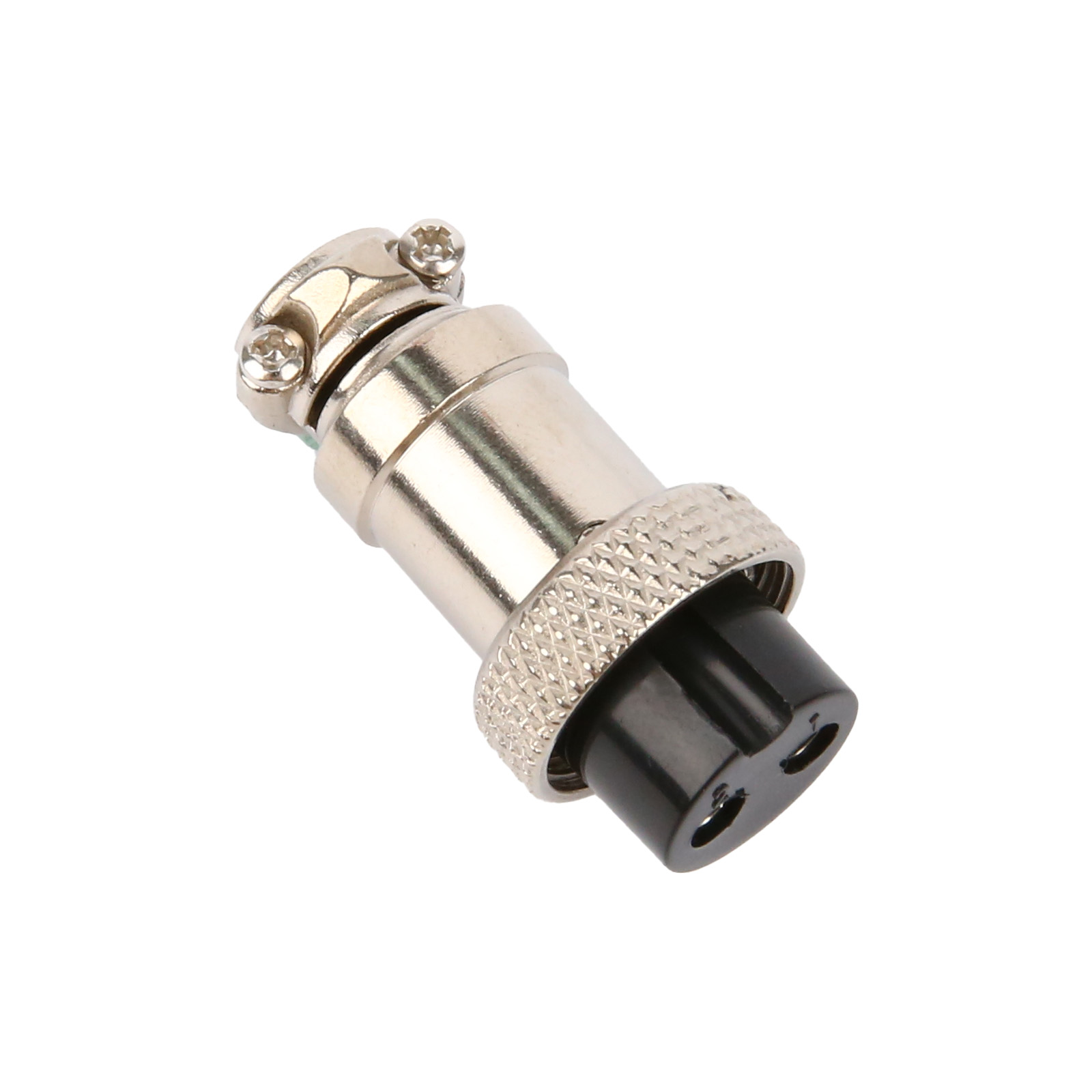 Авиационный разъём GX16 2-контактный, мама